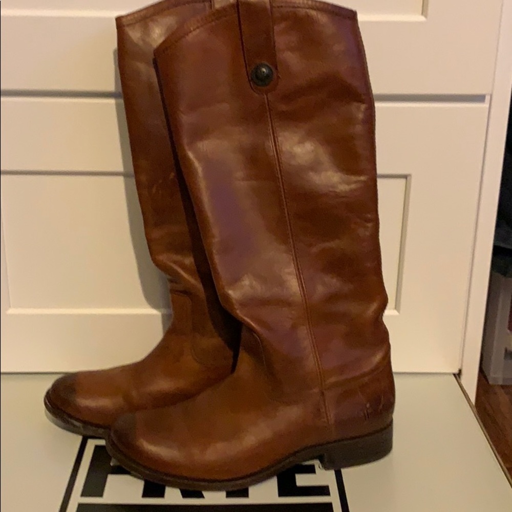 Frye Melissa Button riding boots